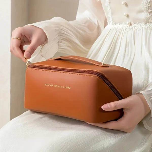 Makeup Organizer Female Toiletry Kit Bag Make Up Case Storage Pouch Luxury Lady Box, Cosmetic Bag, Organizer Bag For Travel Zip - Image 20