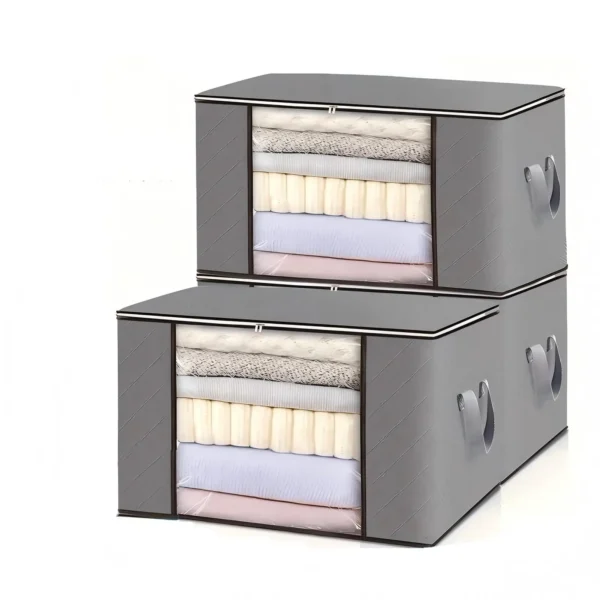 Foldable Storage Bags Large Capacity Moisture-proof Clothing Blanket Containers for Wardrobes Dorms Closet Bedroom - Image 11