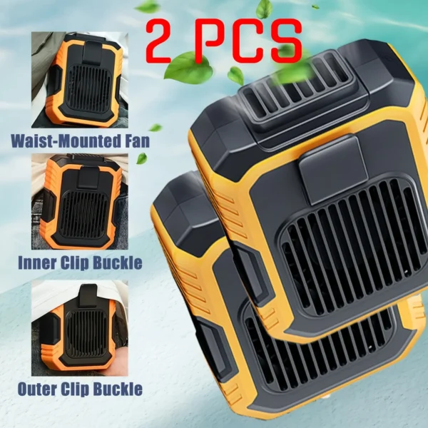 Portable Bladeless Waist Fan, Portable Bladeless Waist Fan - Image 3
