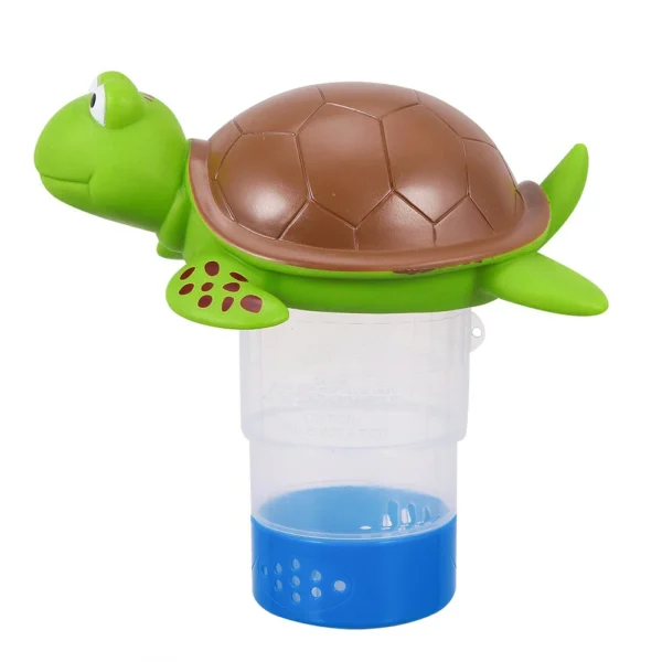 Pool Chlorine Floater Floating Chlorine Dispenser Turtle Shape Chlorine Tablet Floater Pool Chlorinator Floater for Pool Hot Tub - Image 16