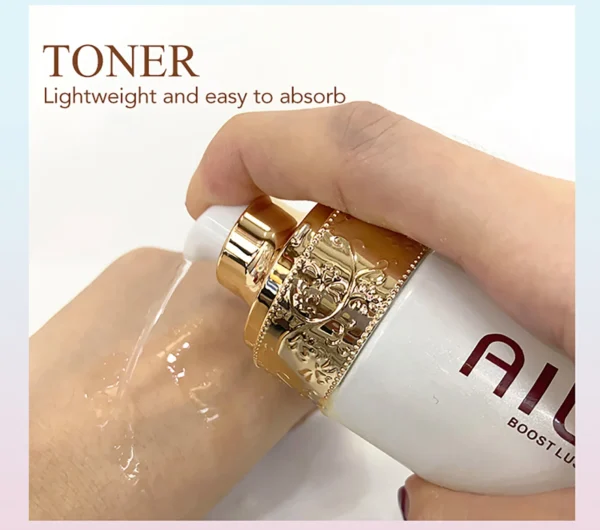 AILKE Whitening Anti-wrinkle Freckle Face Cream With Collagen Hyaluronic Acid Rose Skin Care Women Korean Facial Moisturizer Set - Image 18