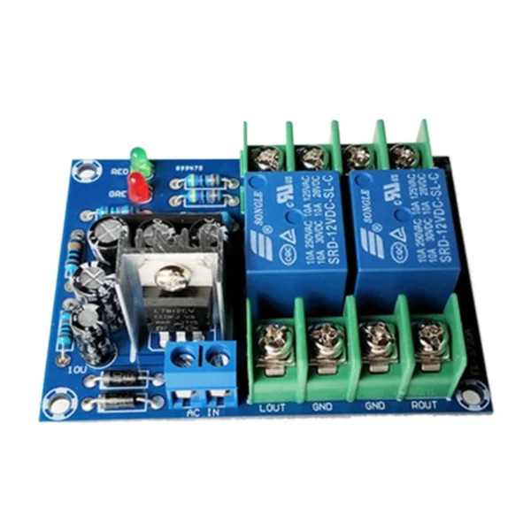 Dual Channel Speaker Protection Circuit Board High-Power Audio Amplifier Speaker Protector - Image 3